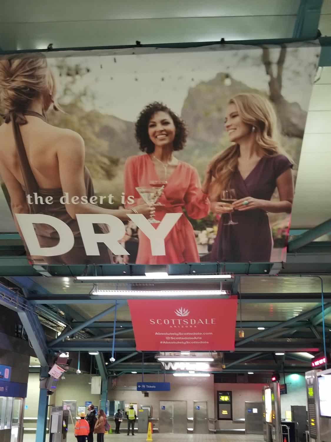 Airport Vinyl Banner