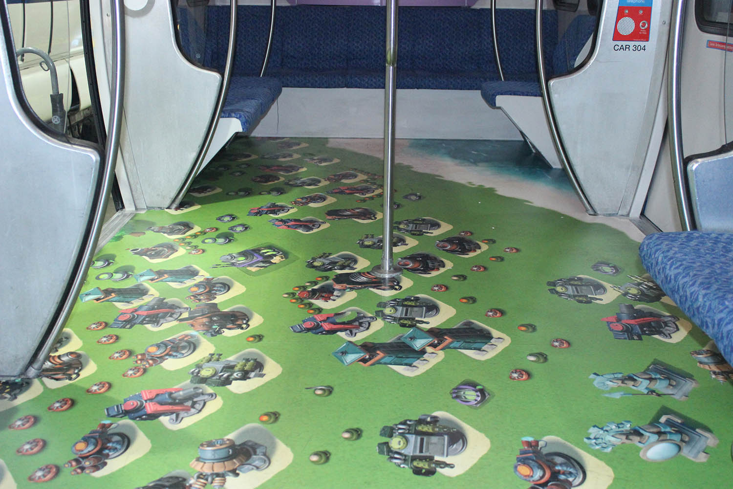 Boom Beach Floor Adhesive Transit Graphics