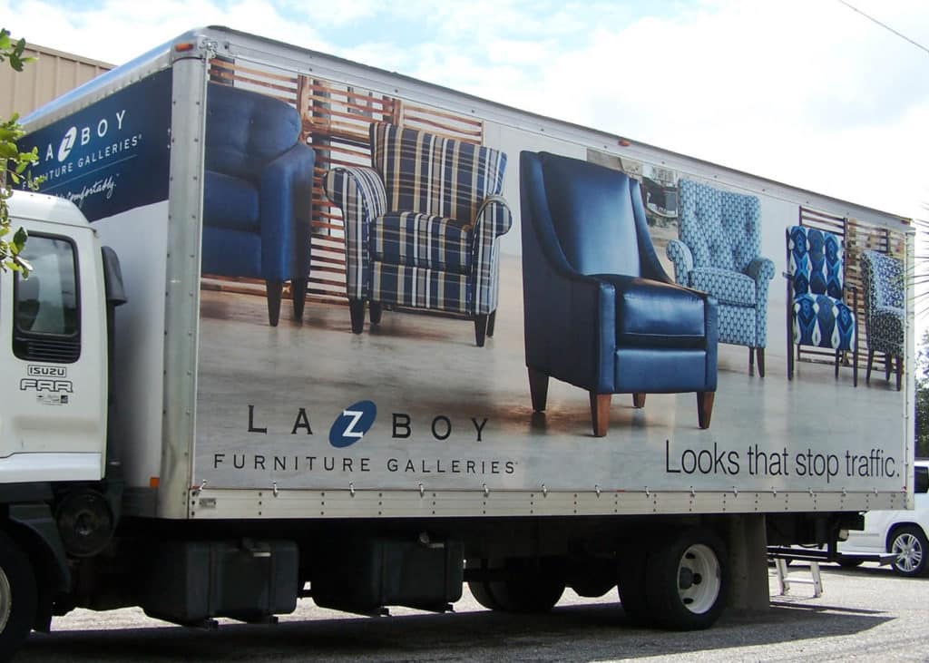 Lazy Boy Truck Frame Graphics