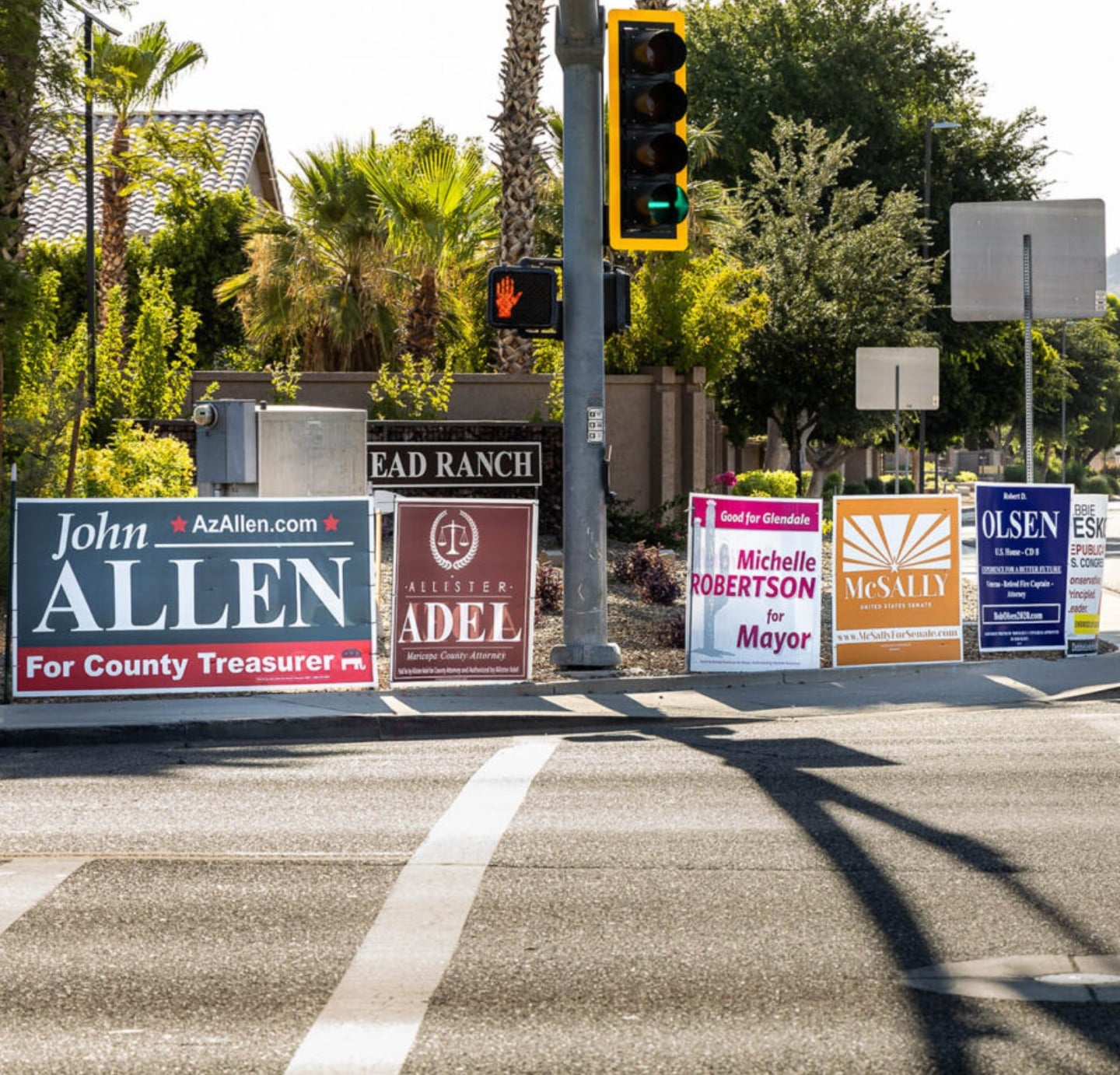 Political Street Signs