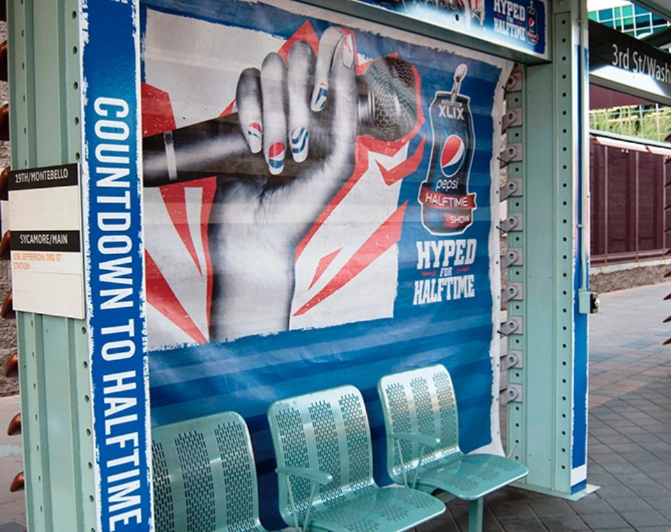 Transit Shelter Graphics