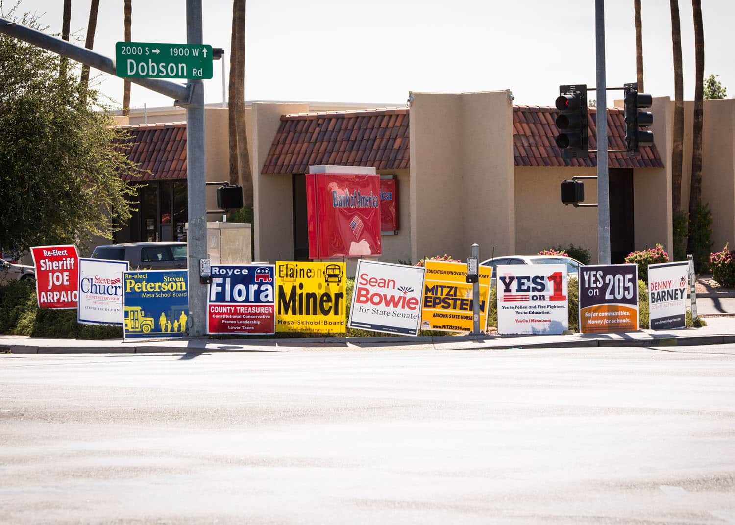 Political Street Signs