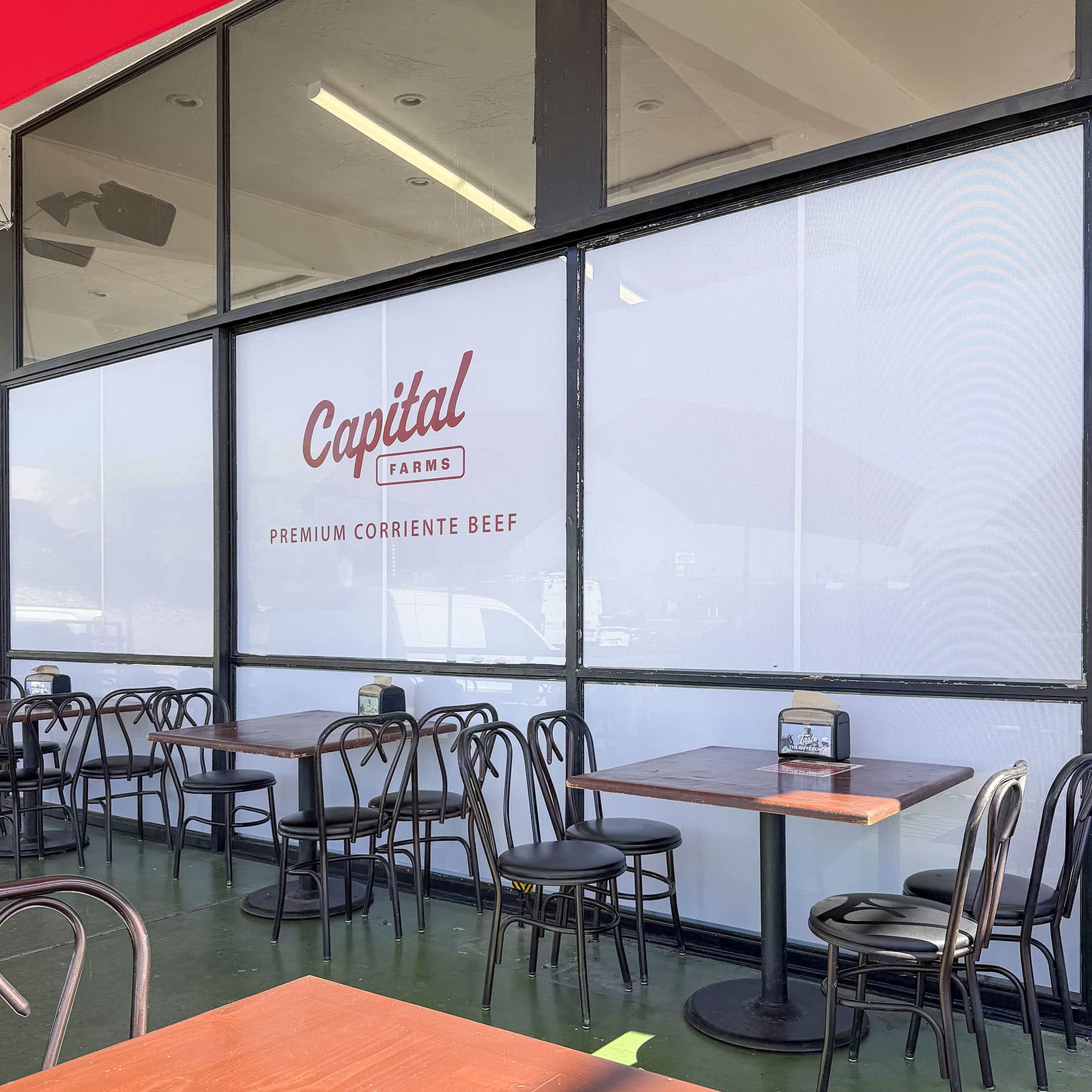 Capital Farms Window perf