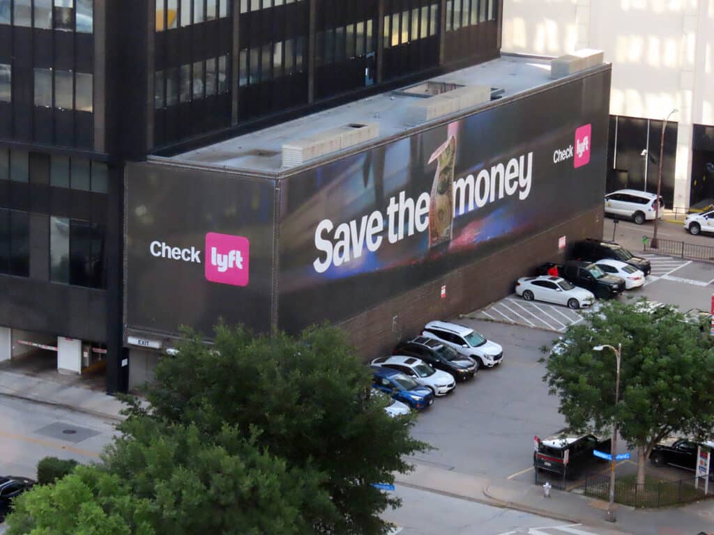 lyft Building Wrap